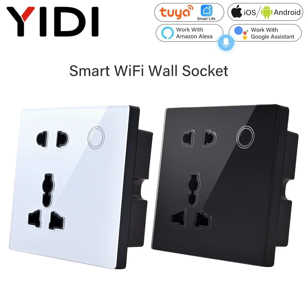 Smart Home Touchscreen Control Panel - Customized Smart WiFi Wall Socket UK