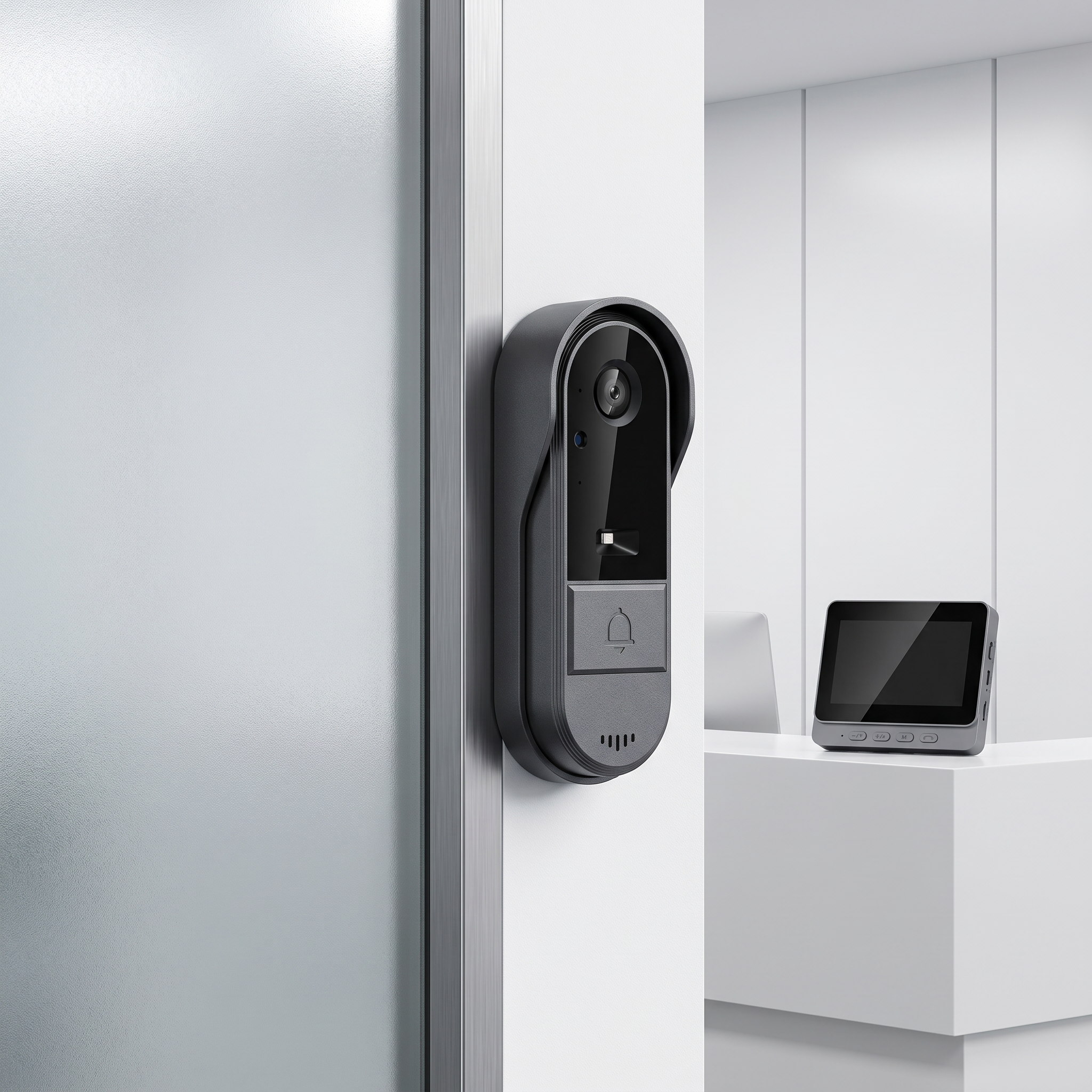 Smart Home Video Doorbell Installation - Smart Home Doorbell With Easy Installation