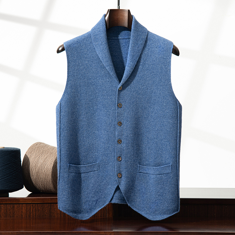 Smart Home Green - Autumn Winter New Men's Vest 100%