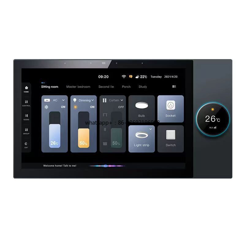 Smart Home Touchscreen Control Panel - 2023 Multi-function Smart Home Control Touch