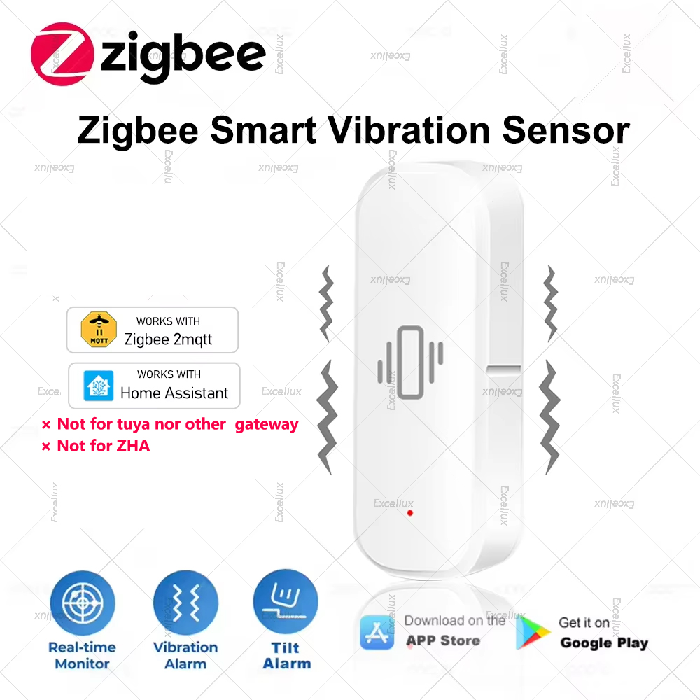 Smart Home Tools - Zigbee Smart Vibration Sensor Home Security