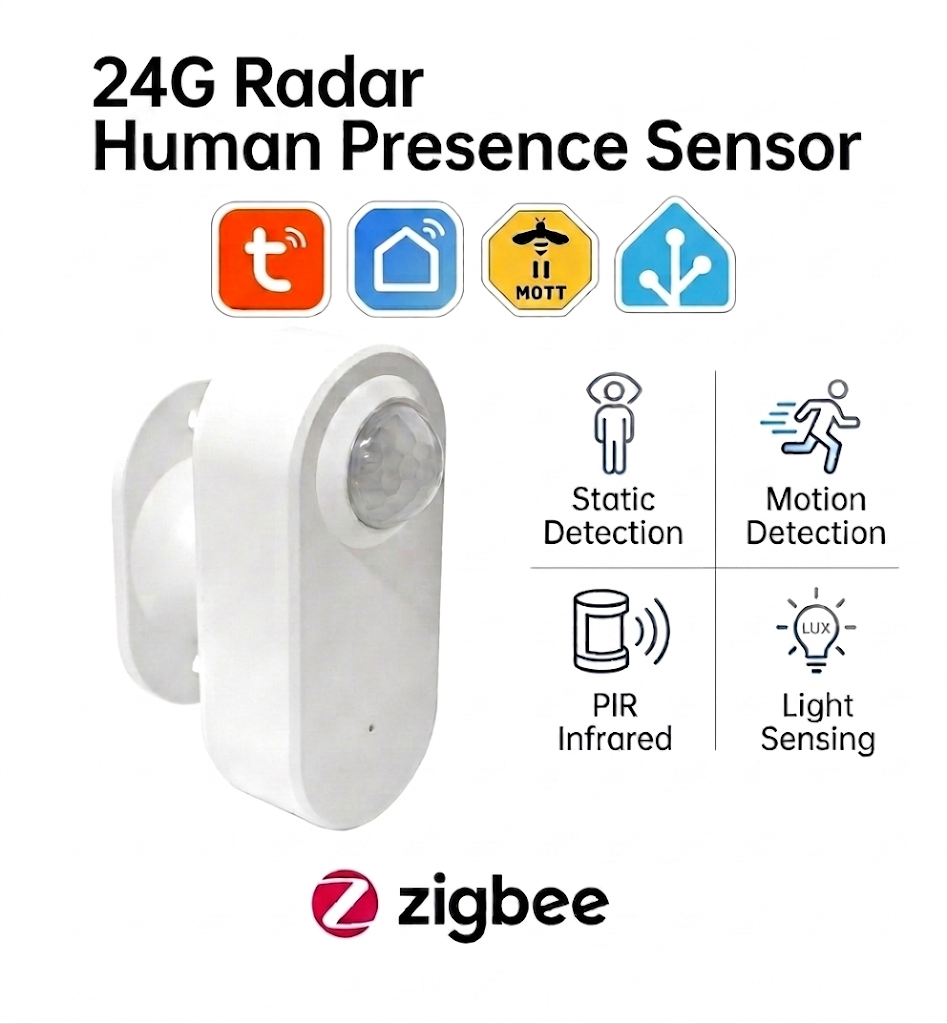 Smart Home Tools - Tuya Human Presence Sensor Smart Zigbee