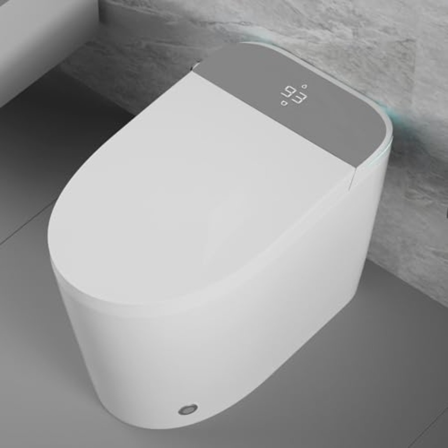 Smart Home Uses - Smart toilet for home use, ceramic