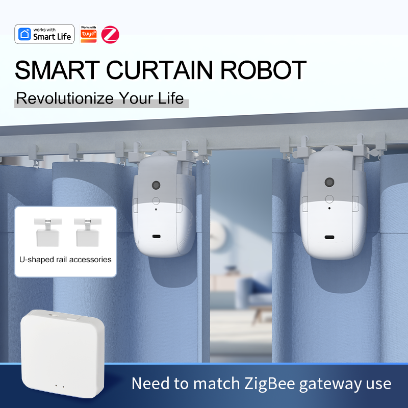 Smart Home Z Wave - Zigbee Smart Curtain Driver Robot Automatic