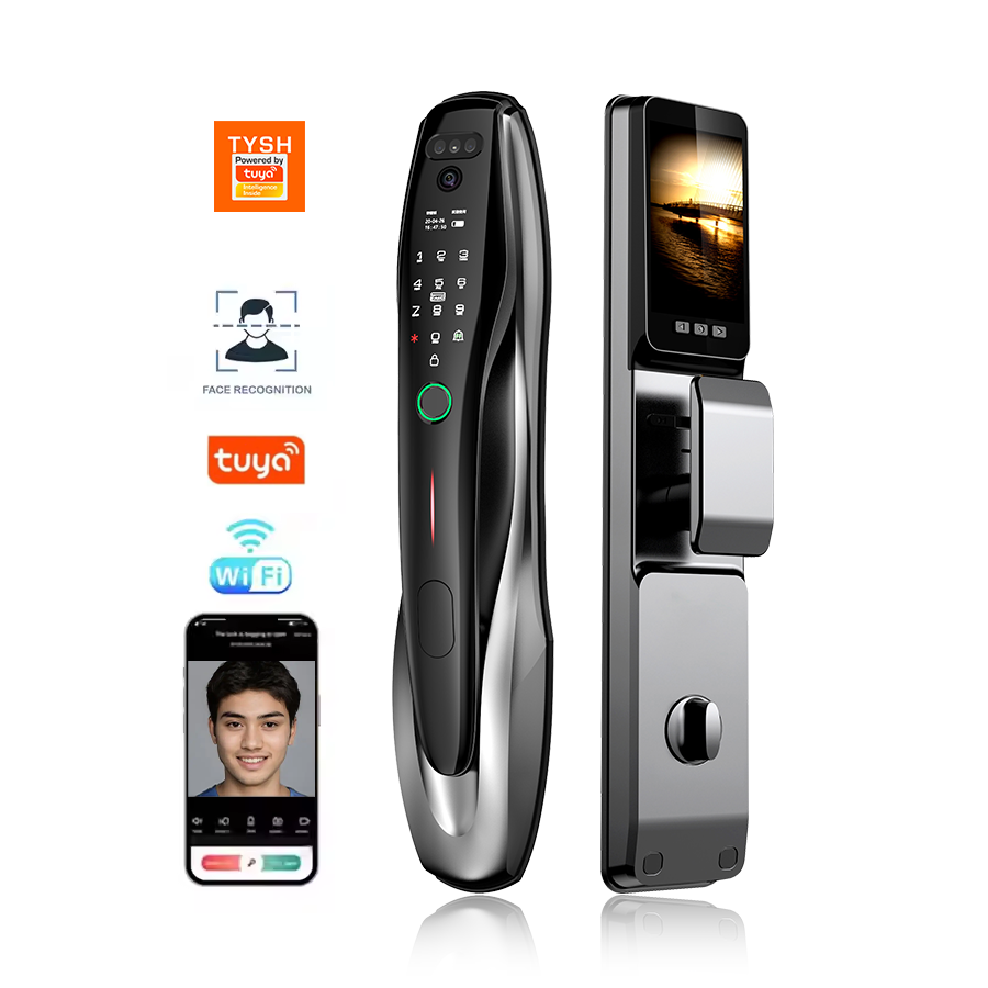 Smart Home Battery Camera - TYSH Tuya Security Fingerprint NFC Card