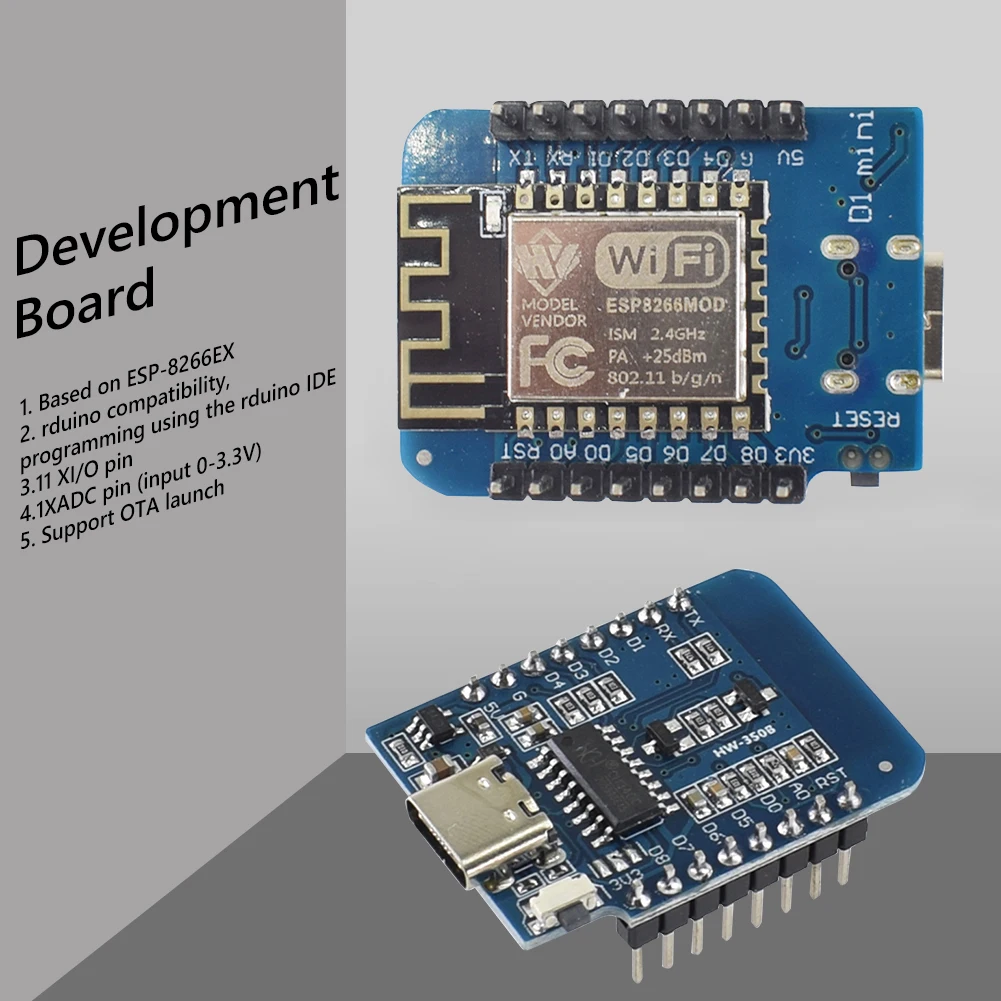 ESP8266 ESP-12F D1 Mini NodeMc - Smart Home Esp8266 recensie en prijs