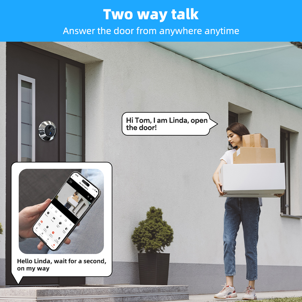 Mini Two Way Audio 3MP Tuya Sm - Smart Home Battery Camera recensie en prijs