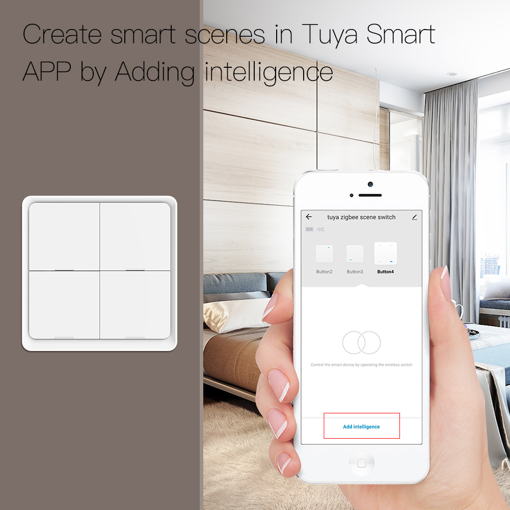 MOES ZigBee Wireless 12 Scene  - Smart Home Z Wave recensie en prijs