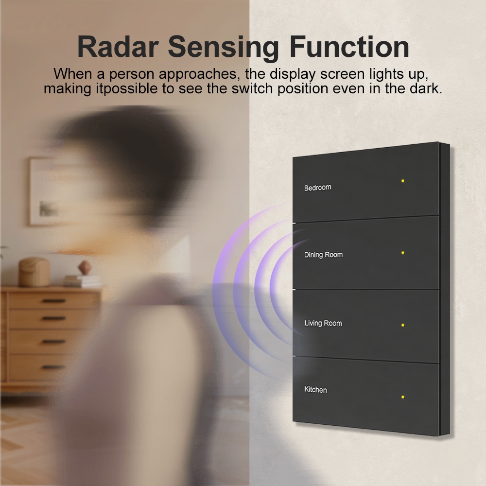 Manhot DIY Name Switch Zigbee  - Smart Home Voice Control recensie en prijs