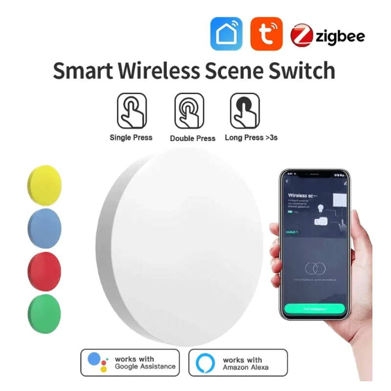 Tuya ZigBee Smart Wireless But - Smart Home Tools recensie en prijs