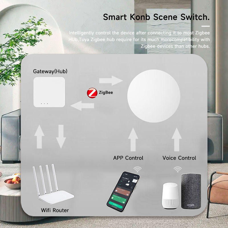 Tuya ZigBee Smart Wireless But - Smart Home Tools recensie en prijs