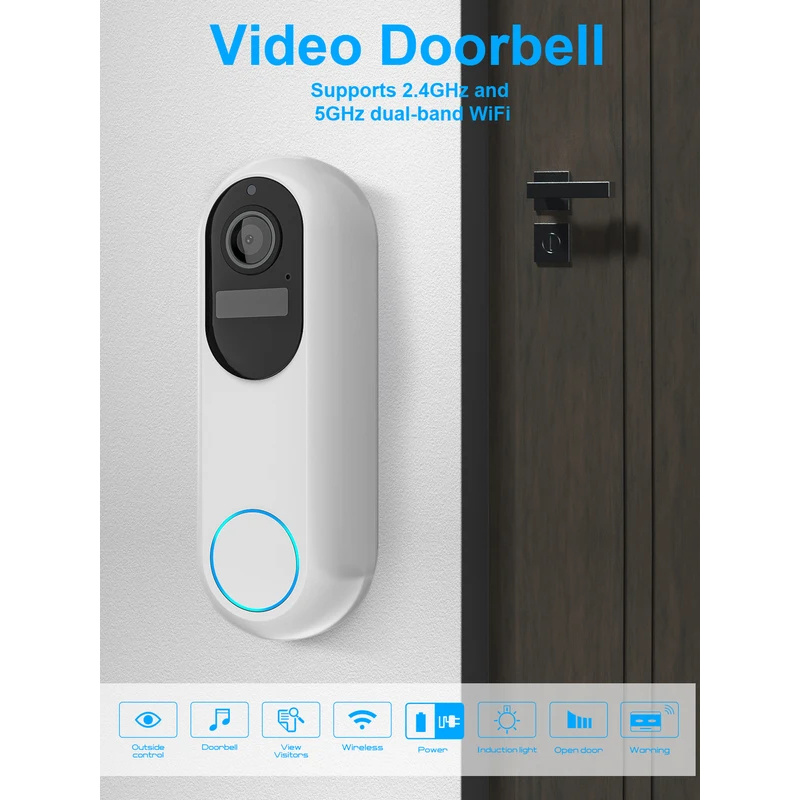 Tuya Smart Video Doorbell Wate - Smart Home Battery Camera recensie en prijs
