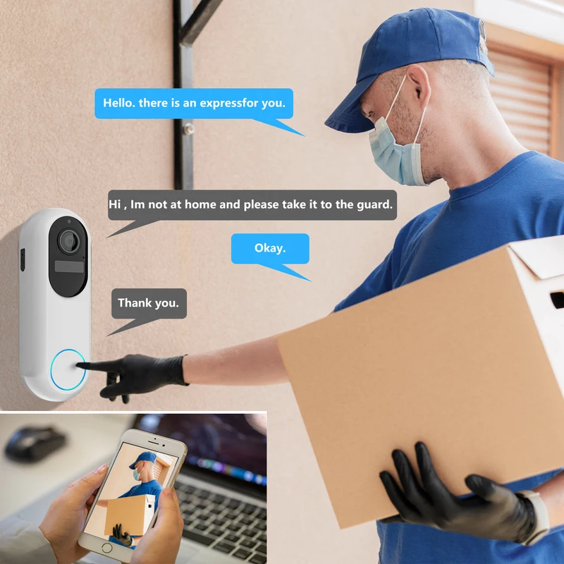 Tuya Smart Video Doorbell Wate - Smart Home Battery Camera recensie en prijs