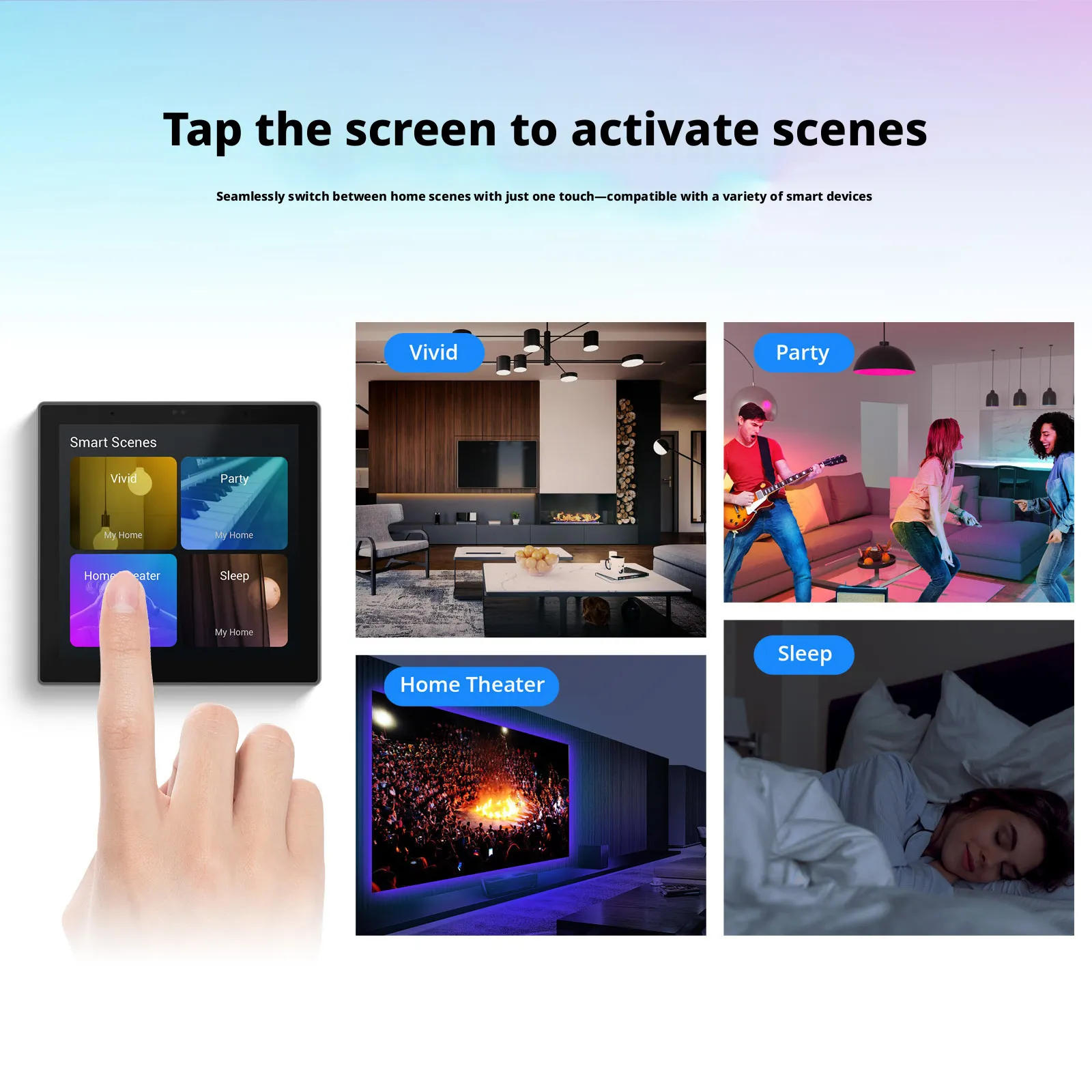 Smart Home 86 Multi functional - Smart Home Touchscreen Control Panel recensie en prijs