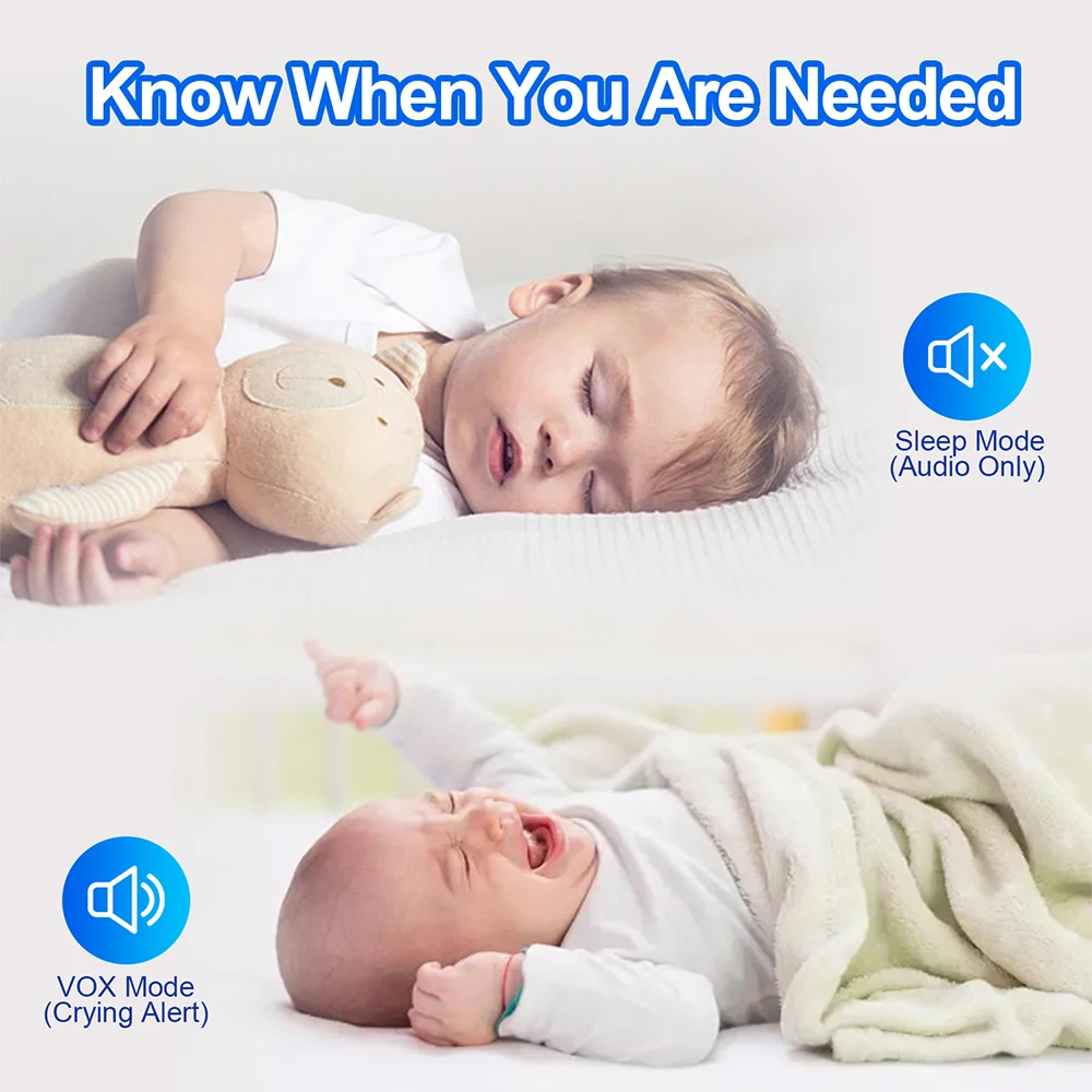 7.0'' Video Baby Monitor 720P  - Smart Home Battery Camera recensie en prijs