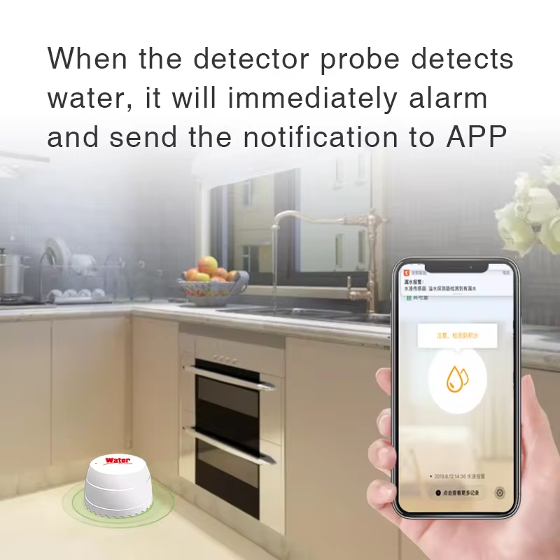 Tuya WiFi Water Leak Detector  - Smart Home Green recensie en prijs