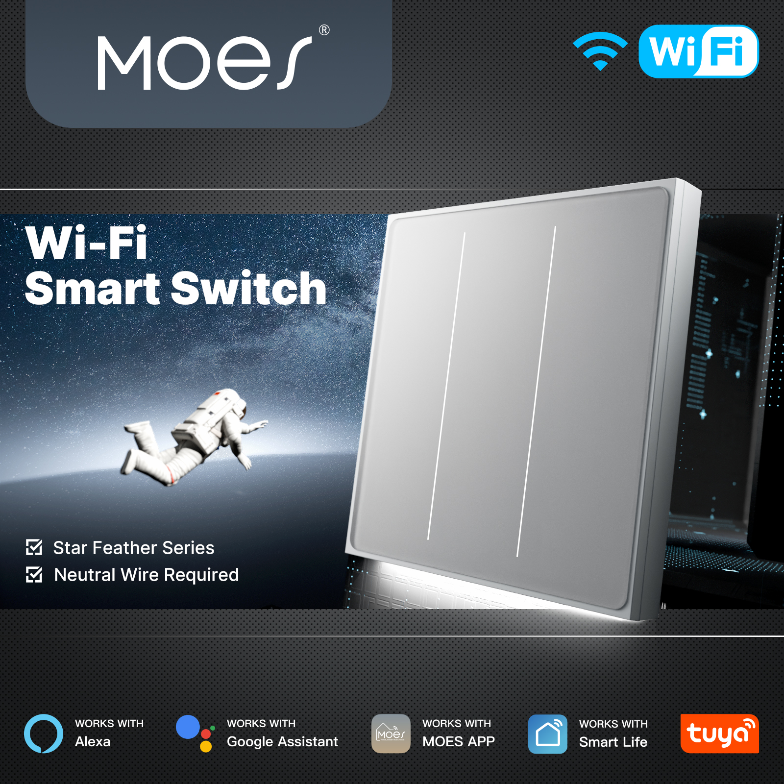 MOES Tuya WiFi Smart Star Feat - Smart Ir Remote Controller recensie en prijs