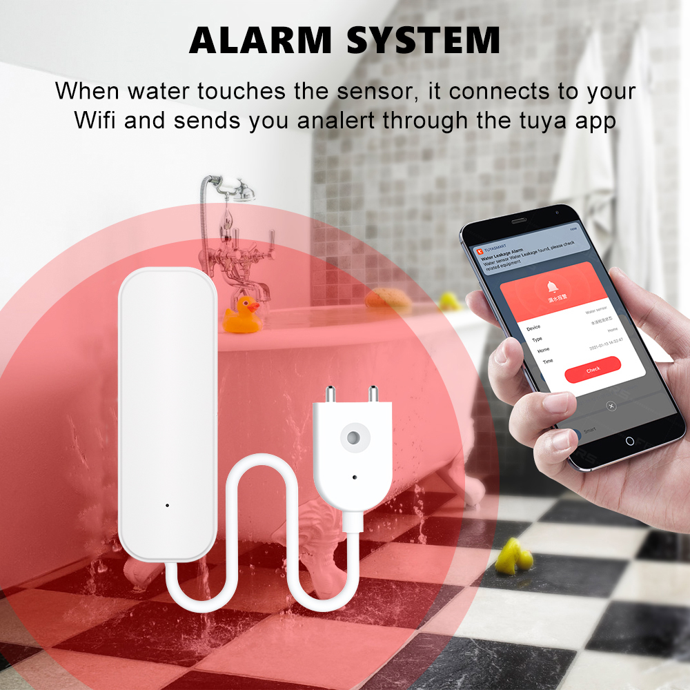 WiFi/Zigbee Water Level Sensor - Smart Home Green recensie en prijs
