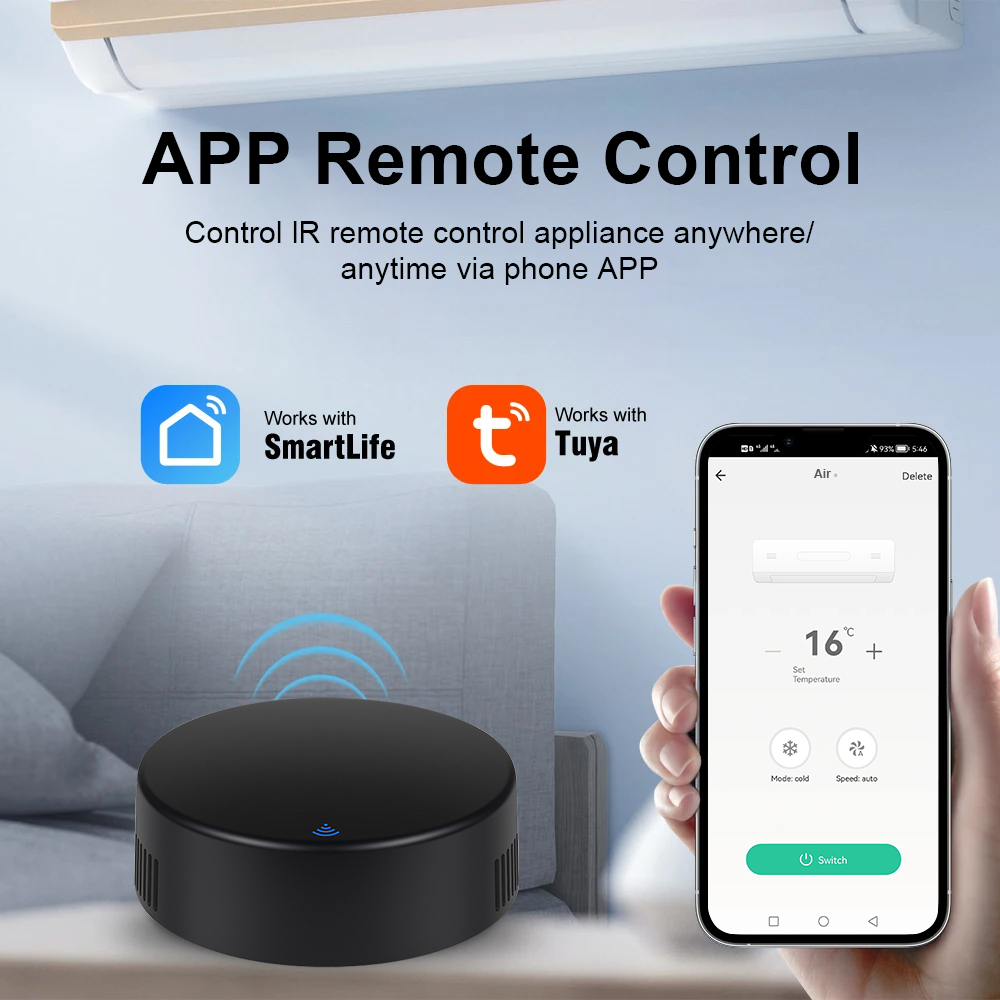 Tuya WiFi RF IR Remote Control - Smart Ir Remote Controller recensie en prijs