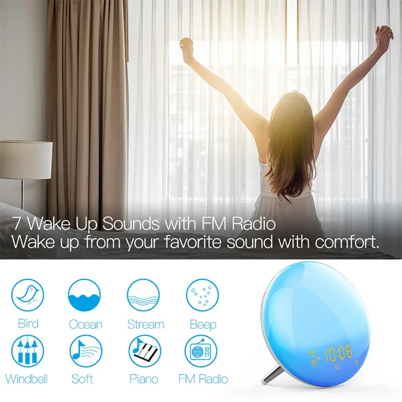 WiFi Tuya Smart Life Wake Up L - Alexa Compatible Bulb recensie en prijs