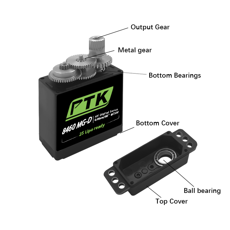PTK 8460 MG-D9gDigital servo M - Curtain Motor recensie en prijs