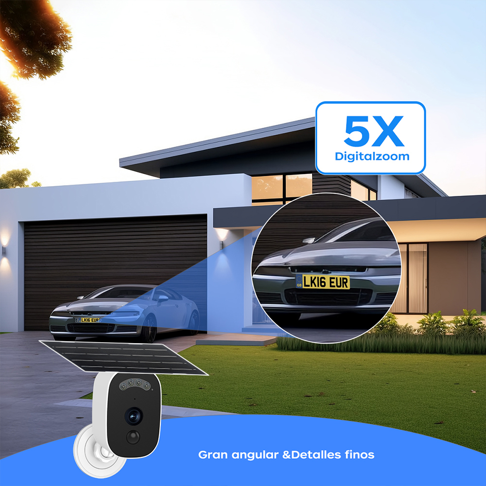 Jooan 3K HD Solar Security Cam - Smart Home Battery Camera recensie en prijs