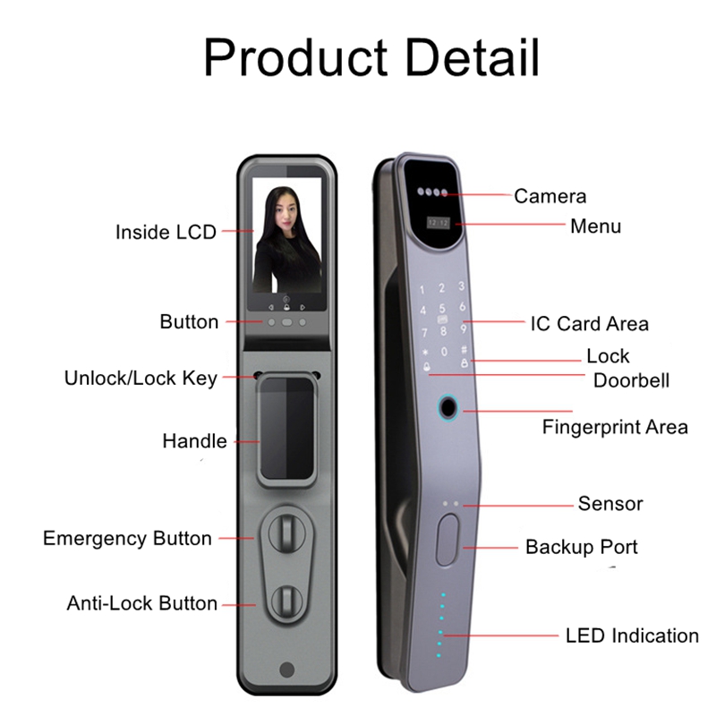 Tuya Wifi Electronic Fingerpri - Smart Home Battery Camera recensie en prijs