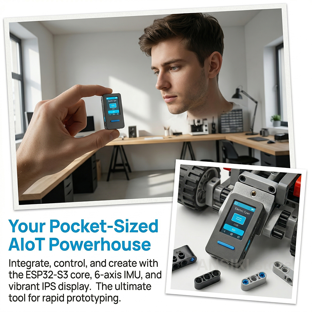M5Stack M5StickS3 ESP32-S3 IoT - Smart Home Package recensie en prijs