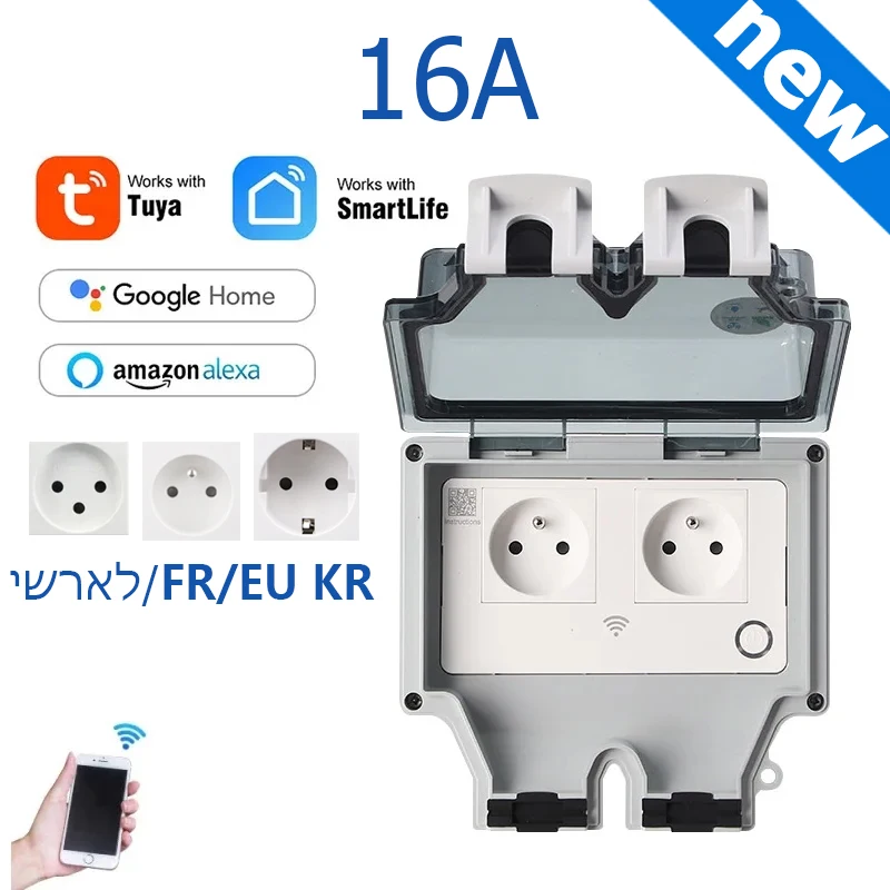 Tuya Power Socket IP66 Outdoor - Smart Home Package recensie en prijs