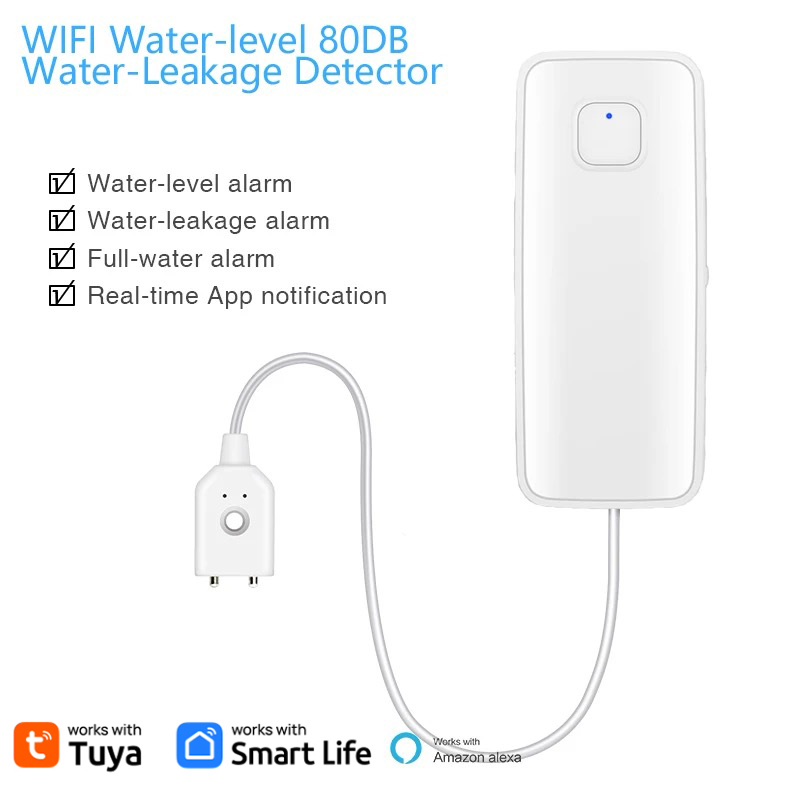 Tuya WiFi Smart Water Leak Sen - Smart Home Water Level Sensor recensie en prijs