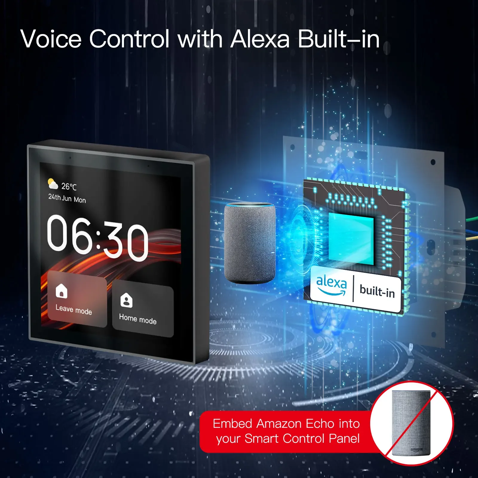 MOES Tuya wifi Multi-functiona - Smart Home Touchscreen Control Panel recensie en prijs