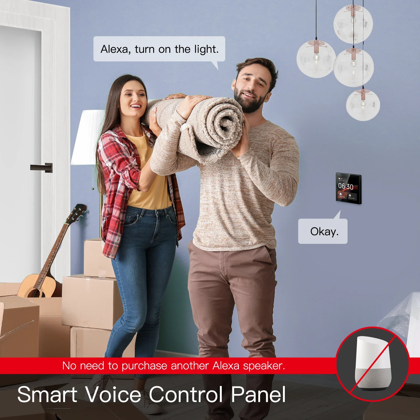 MOES Tuya wifi Multi-functiona - Smart Home Touchscreen Control Panel recensie en prijs