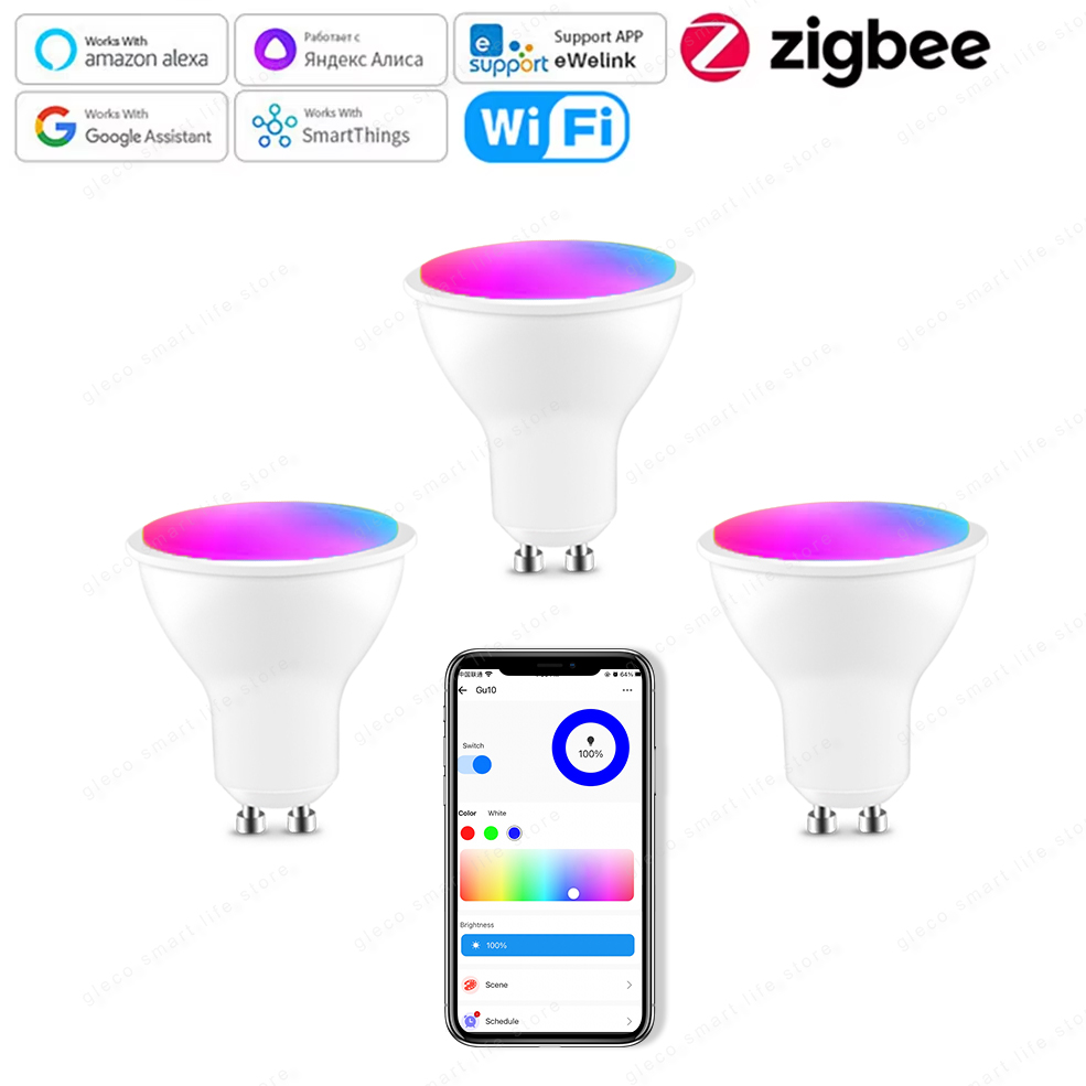 Zigbee Gu10 Wifi Smart Led lig - Alexa Compatible Bulb recensie en prijs