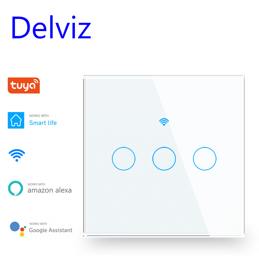 Delviz WiFi Wall Light Switch, - Smart Home Touchscreen Control Panel recensie en prijs