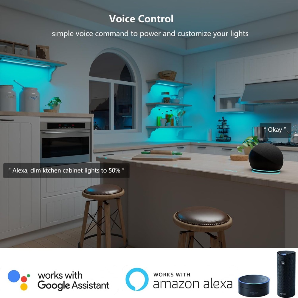 DC12V RGB Color Under Cabinet  - Alexa Compatible Bulb recensie en prijs