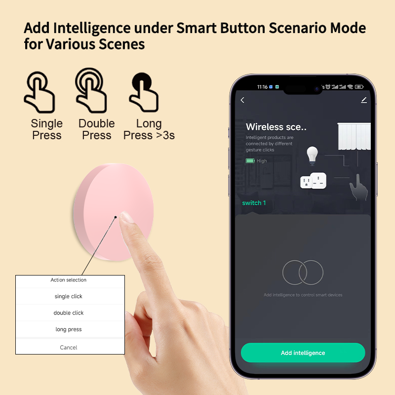 Smart Wireless Button Scene Sw - Smart Home Z Wave recensie en prijs