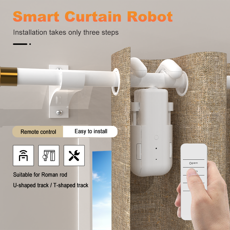 Smart Curtain Motor with Remot - Curtain Motor recensie en prijs