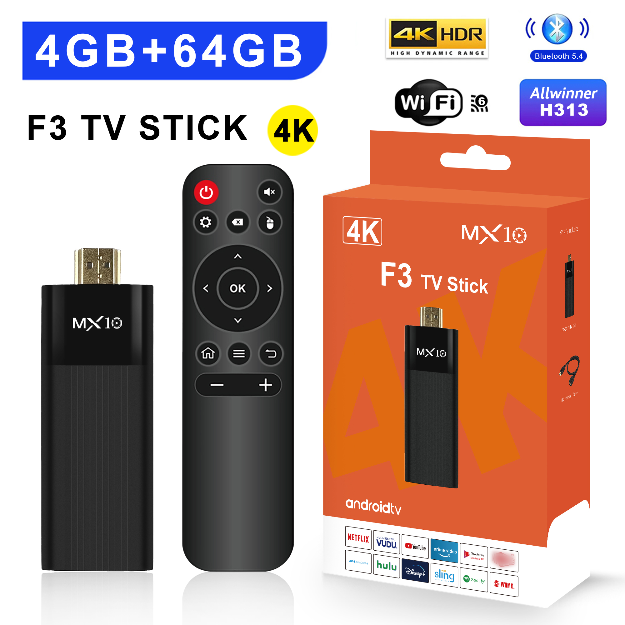 Factory MX10 F3 TV Stick 4K An - Smart Home Package recensie en prijs