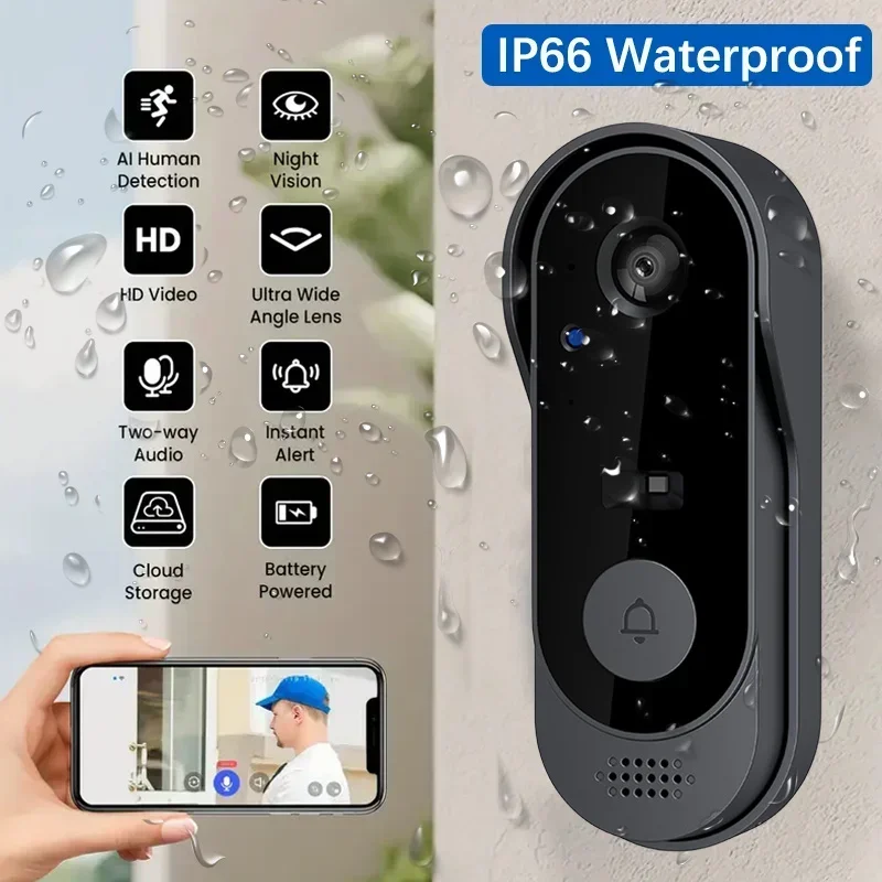 Video HD Wireless Waterproof D - Smart Home Battery Camera recensie en prijs