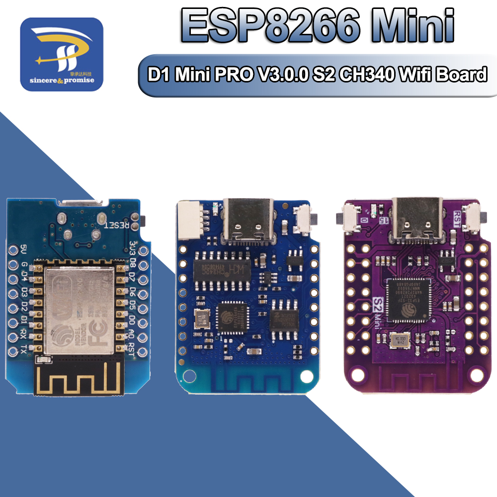 WeMos D1 Mini Pro V3.0 NodeMcu - Smart Home Esp8266 recensie en prijs