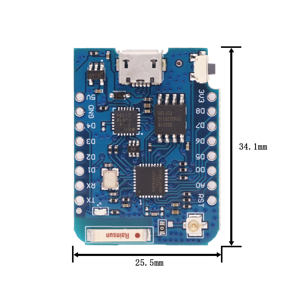 WeMos D1 Mini Pro V3.0 NodeMcu - Smart Home Esp8266 recensie en prijs