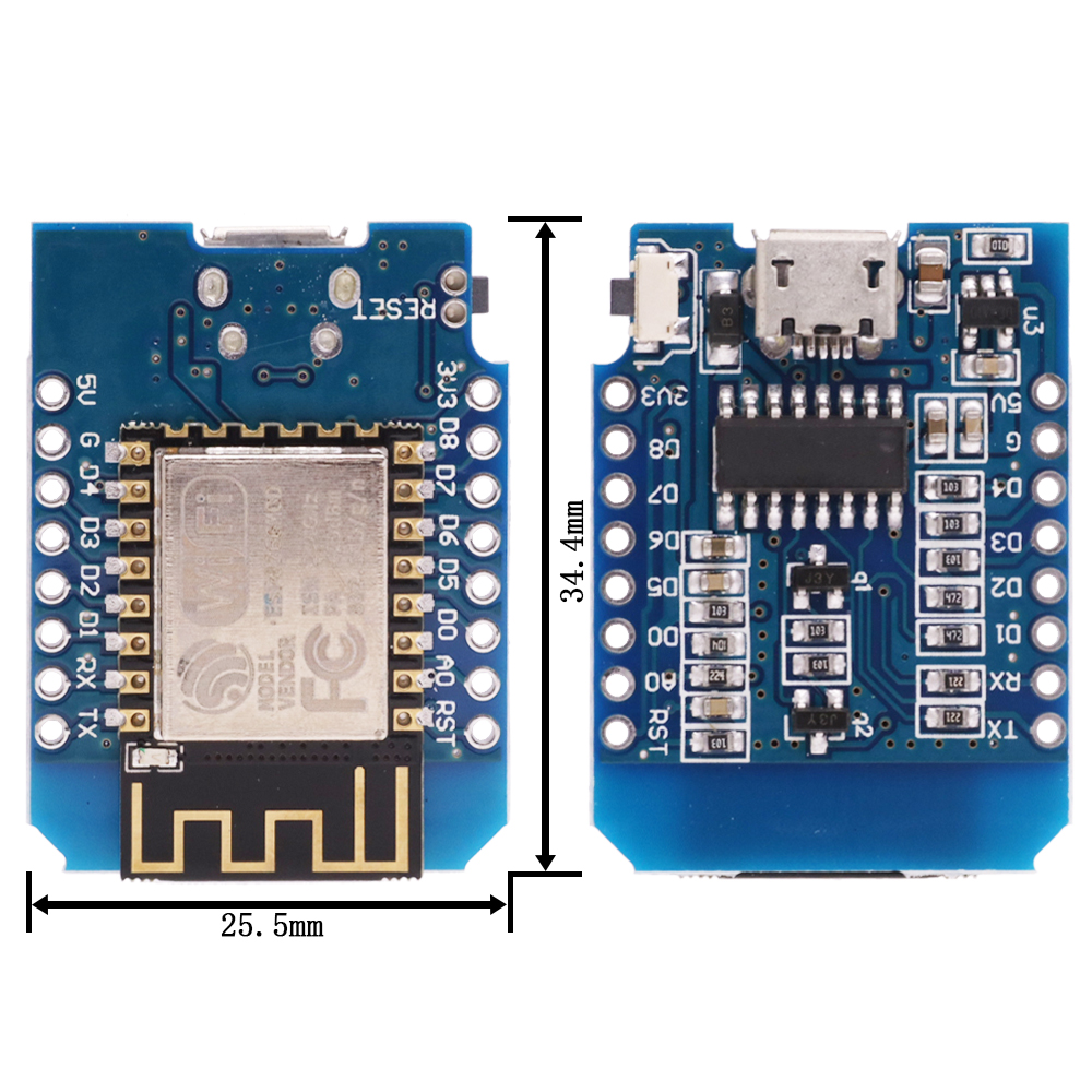 WeMos D1 Mini Pro V3.0 NodeMcu - Smart Home Esp8266 recensie en prijs