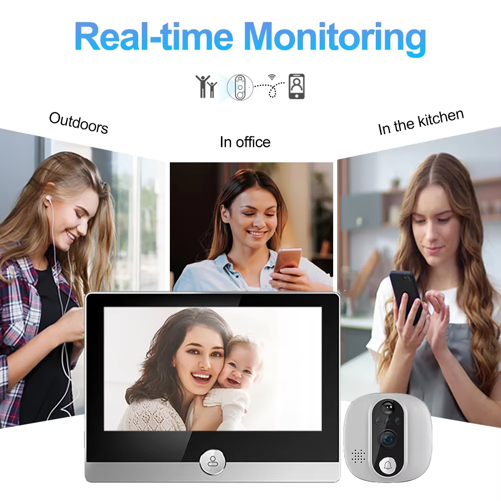 Tuya 1080P WiFi Door Bell Came - Smart Home Battery Camera recensie en prijs