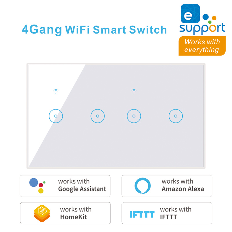 WiFi Smart Switch Tuya eWeLink - Smart Home Touchscreen Control Panel recensie en prijs