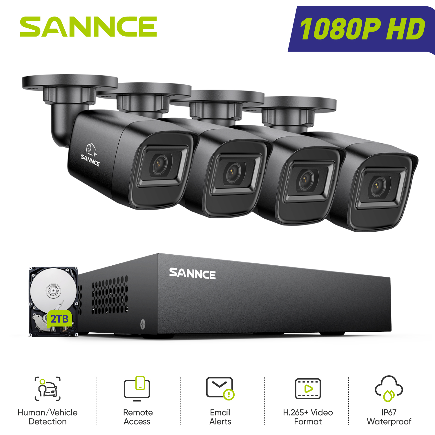 SANNCE 1080P Security Camera S - Smart Home Camera recensie en prijs