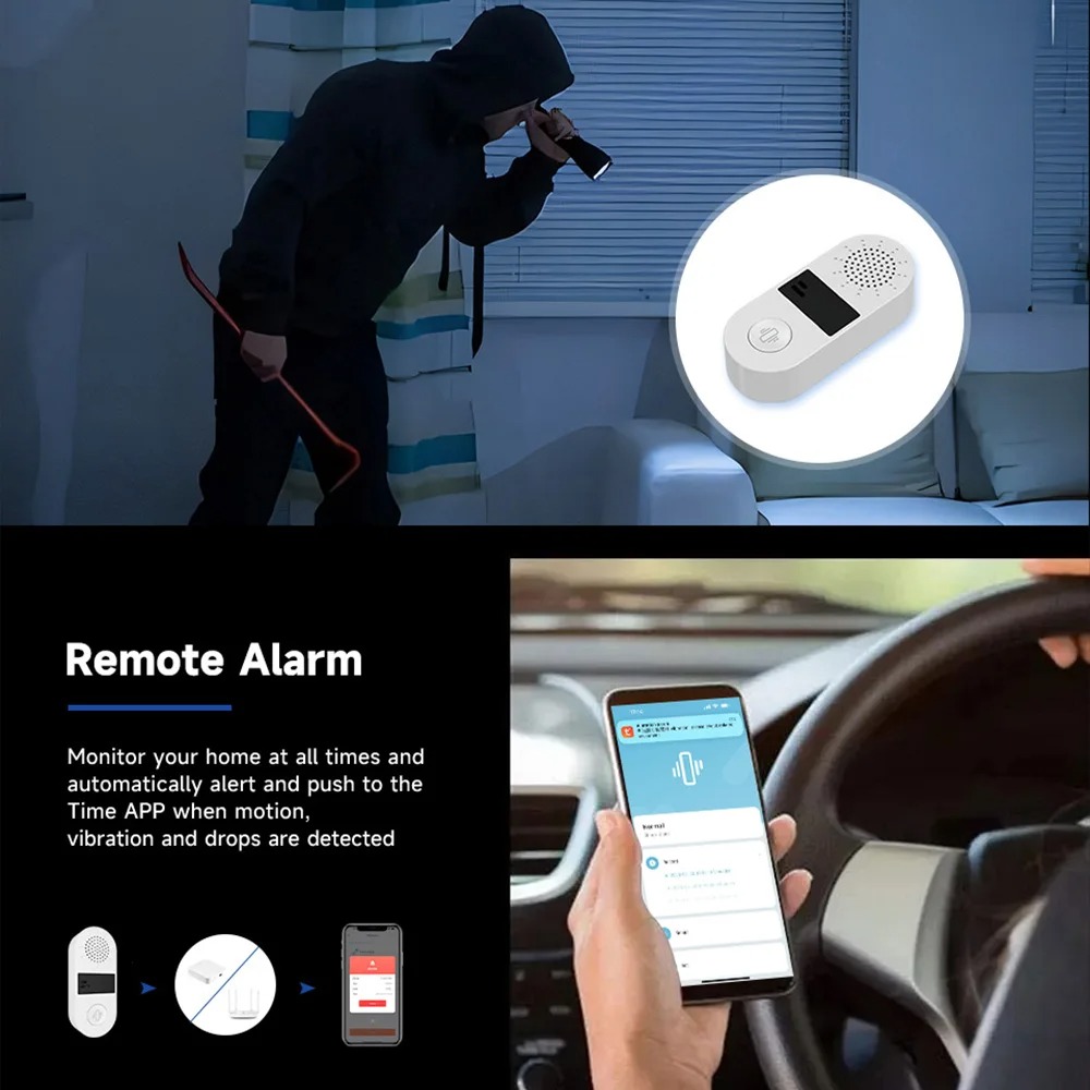 Tuya WiFi Vibration Sensor - 1 - Smart Home Tools recensie en prijs