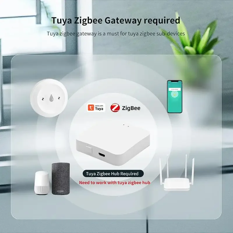 For Tuya Zigbee Smart Water Le - Smart Home Water Level Sensor recensie en prijs