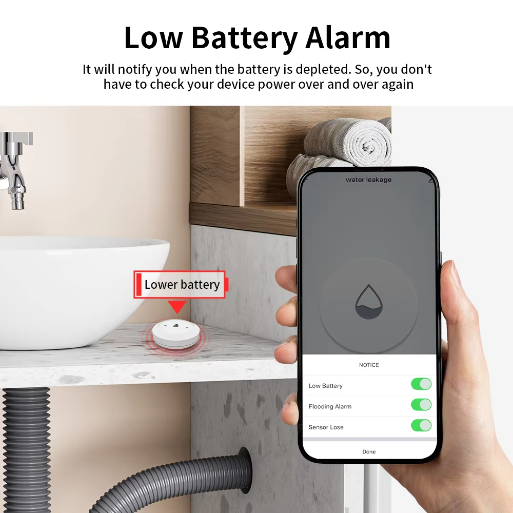 For Tuya Zigbee Smart Water Le - Smart Home Water Level Sensor recensie en prijs