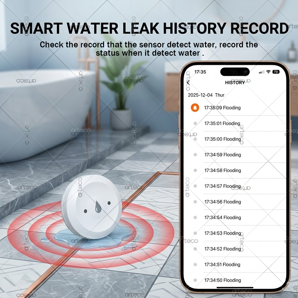 Zigbee Water Leak Sensor Smart - Smart Home Green recensie en prijs