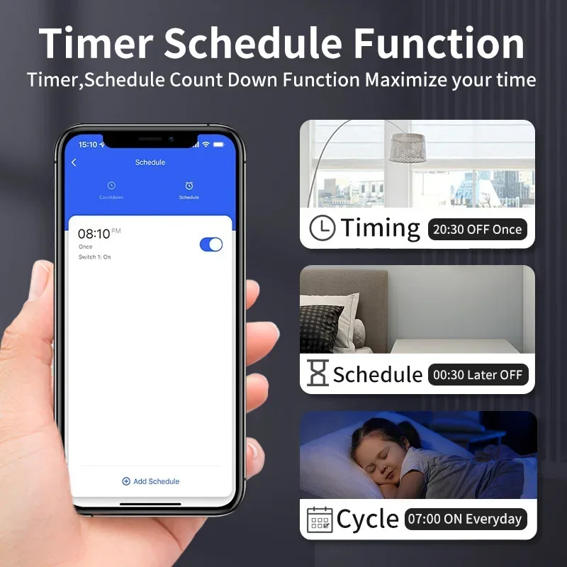 TNCE Tuya WiFi Brazil 4x4 WiFi - Smart Home Touchscreen Control Panel recensie en prijs
